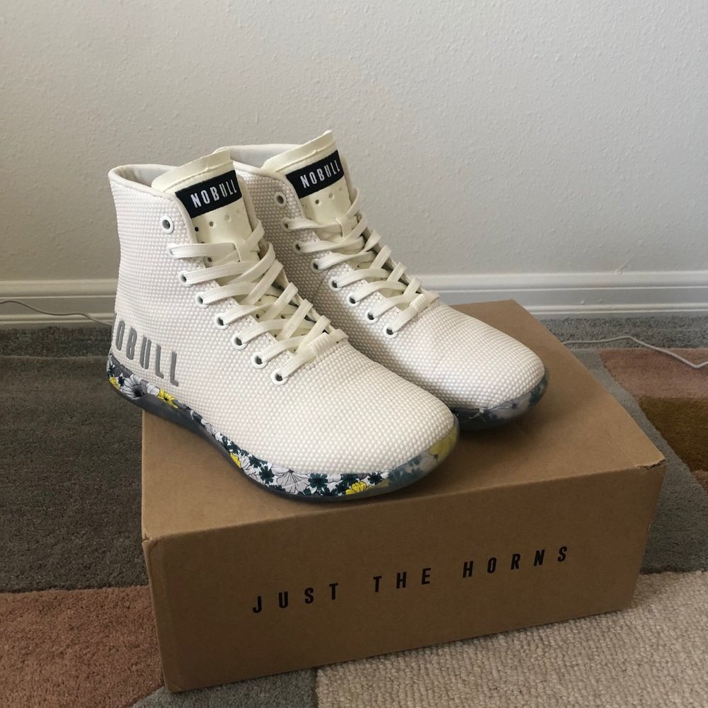 No Bull Project high tops - floral! Size 7